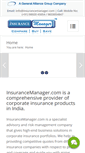 Mobile Screenshot of insurancemanager.com